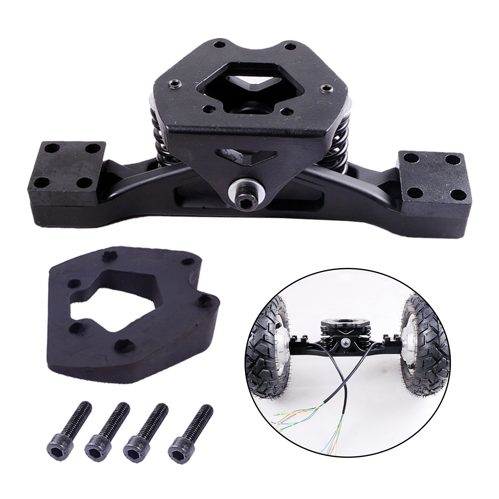 Skateboard Truck Single Axle Hub Motor Wheel Mountainboard Accessories