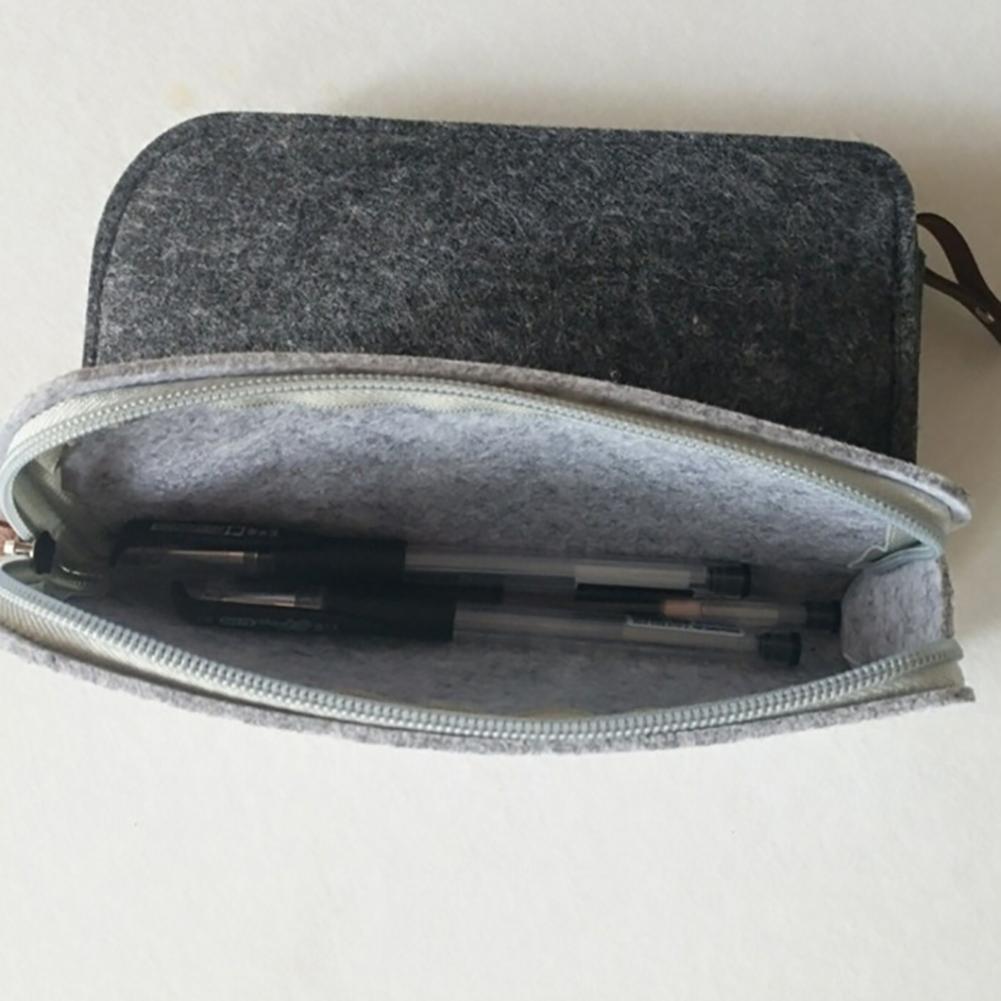 Organisateur De Sac En Feutre Soyizom - Trousse De Toilette Avec Porte-clés Et Poche Zippée - Taille L 26cm