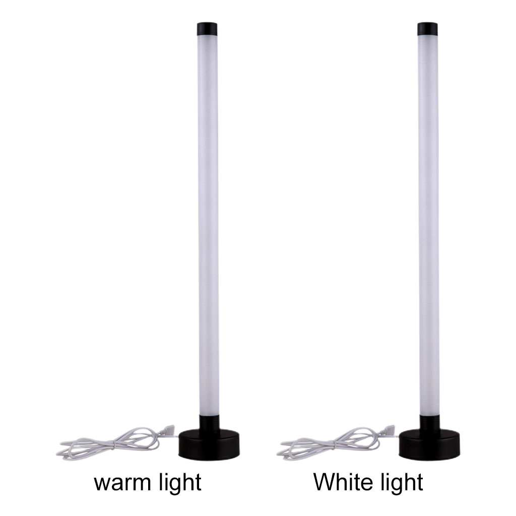 LED Floor Lamp Decorative Floorlamp Gaming Room Bedroom Bar Reading Standing Light US Plug Lighting Fixture