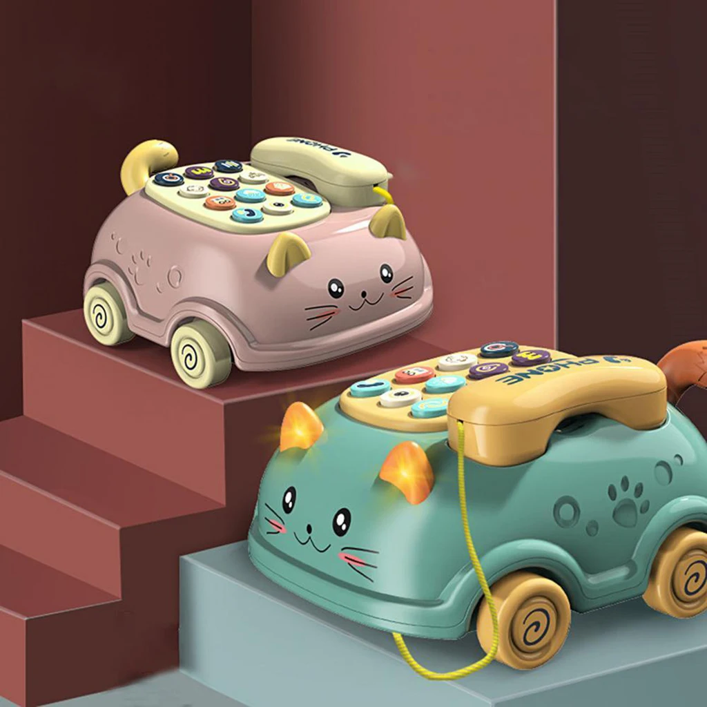 Children Telephone Toy Simulation Early Educational Developmental Toy