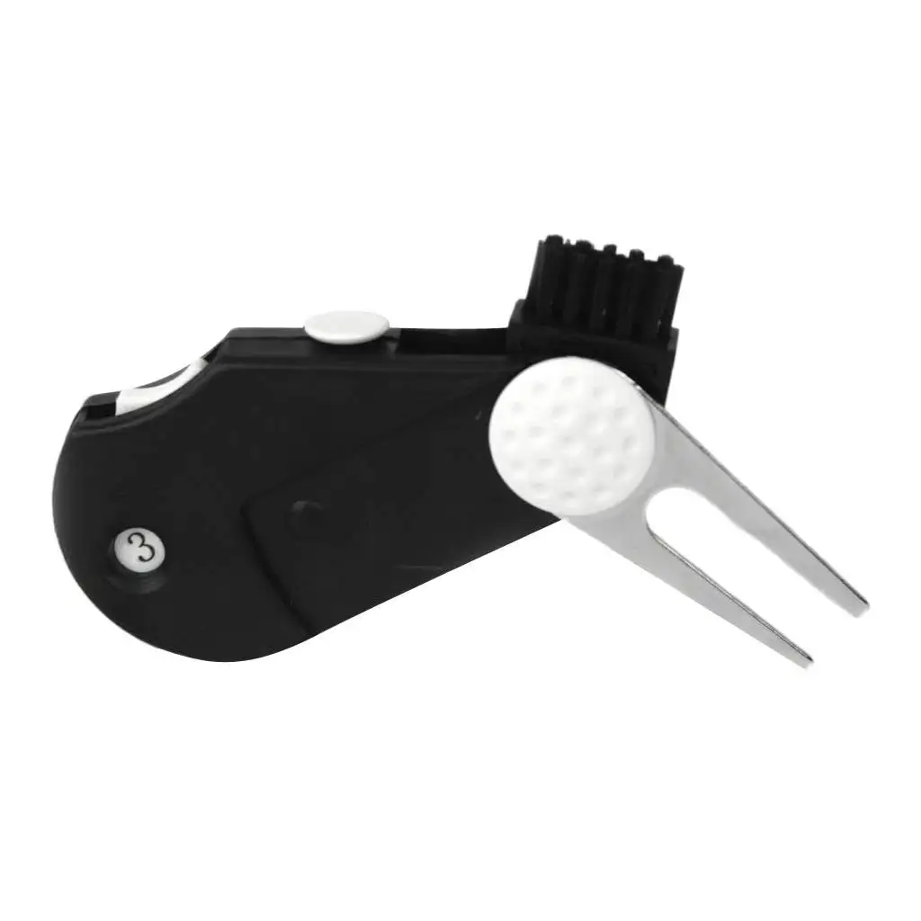 Golf Divot Tool Repair  Groove Cleaner Golf Pitchfork Putting Green Fork Golf Accessories