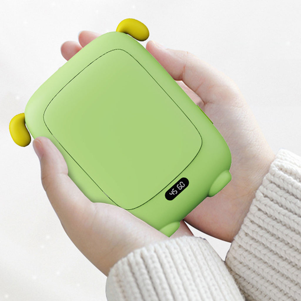 Hand Warmer Reusable Heater Adjustable Battery Keep Warm Fast Gift Two in One Power Bank for Hiking Climbing Outdoor Cold Winter