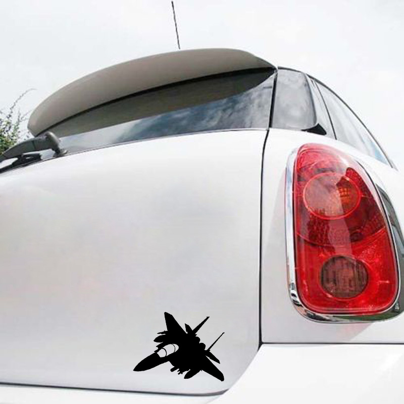 Personalisierte Aufkleber Auto Aufkleber Kampf Flugzeug Muster Wasserdicht und Sonnencreme Kratzer PVC 15*14cm – Detail 4