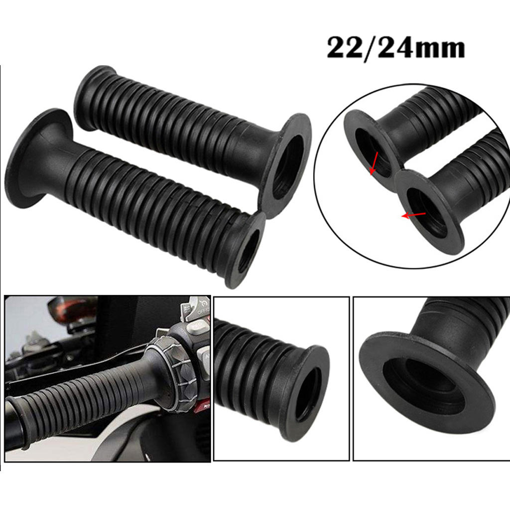 Handle Bar Grip Throttle Tube Set 22/24mm FOR BMW F650GS F800GS R1200GS