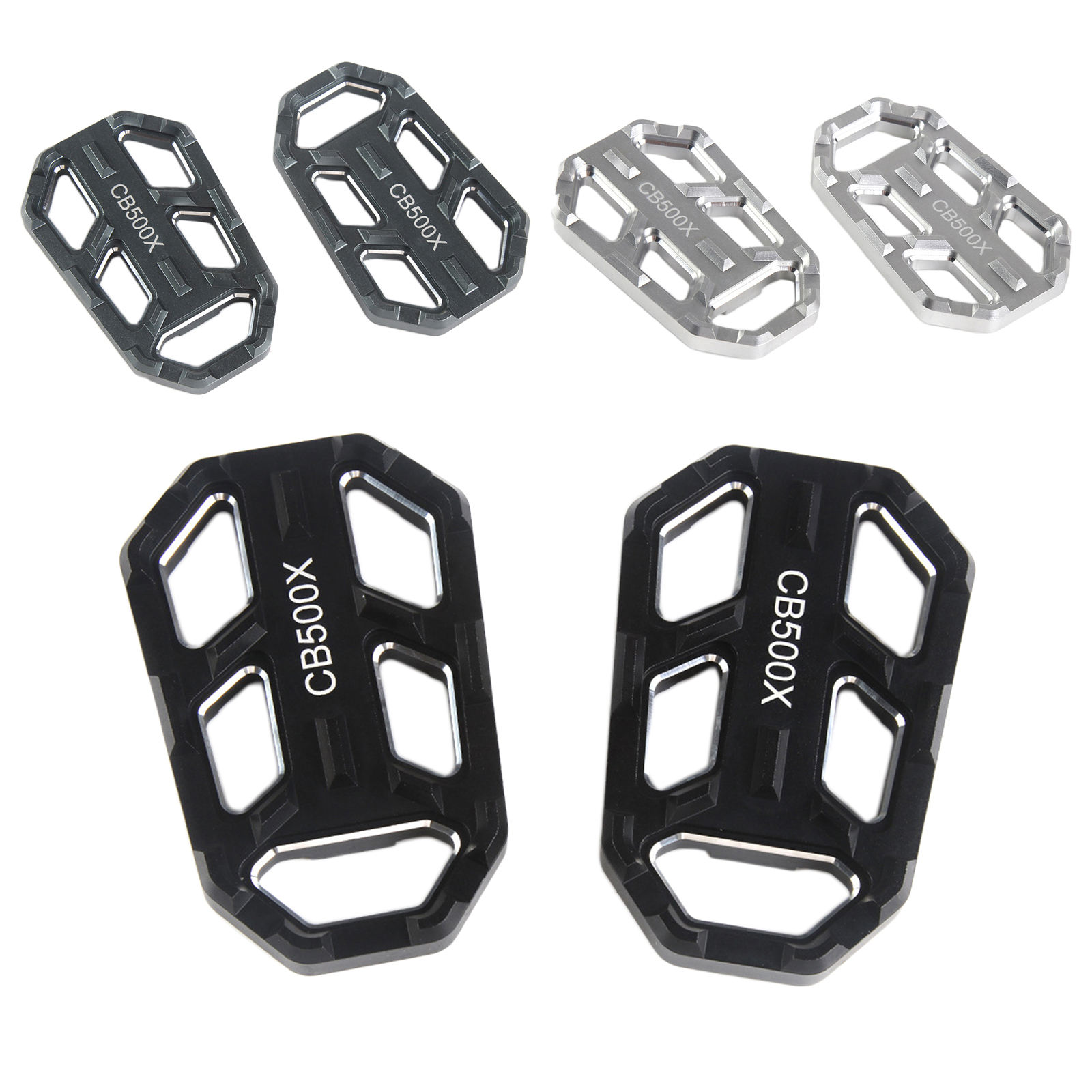 Pedals Rest Footrests for Honda CB500X, Professional Accessories, Replacement
