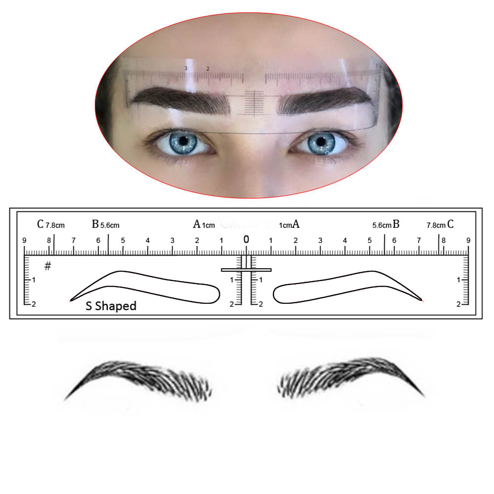 Best of 10 Pieces Microblading Eyebrow Stencils Stickers Permanent Makeup Supplies Disposable Eyebrow Mold Template Drawing Guide Reviews & Tips