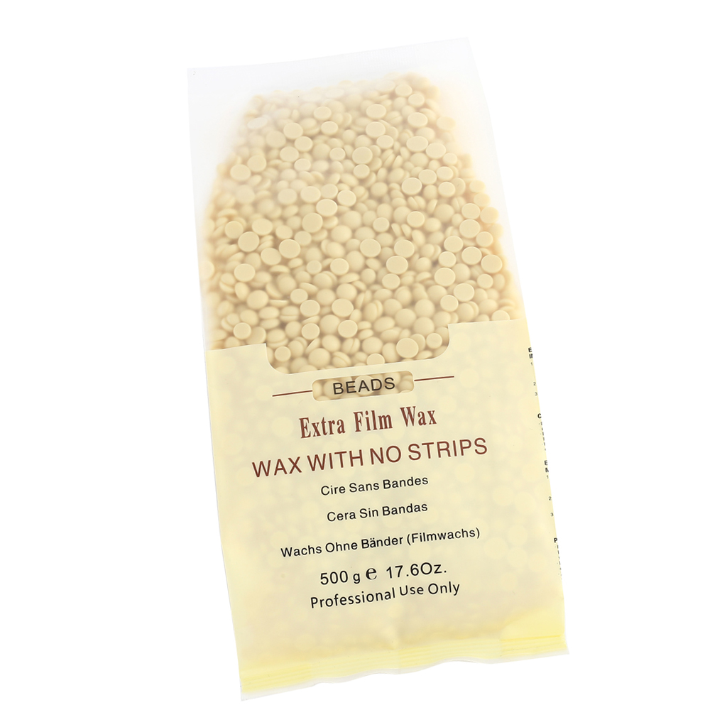 Professional Hard Wax Depilatory Pearls 500 G,  Waxing Pellets, Solid