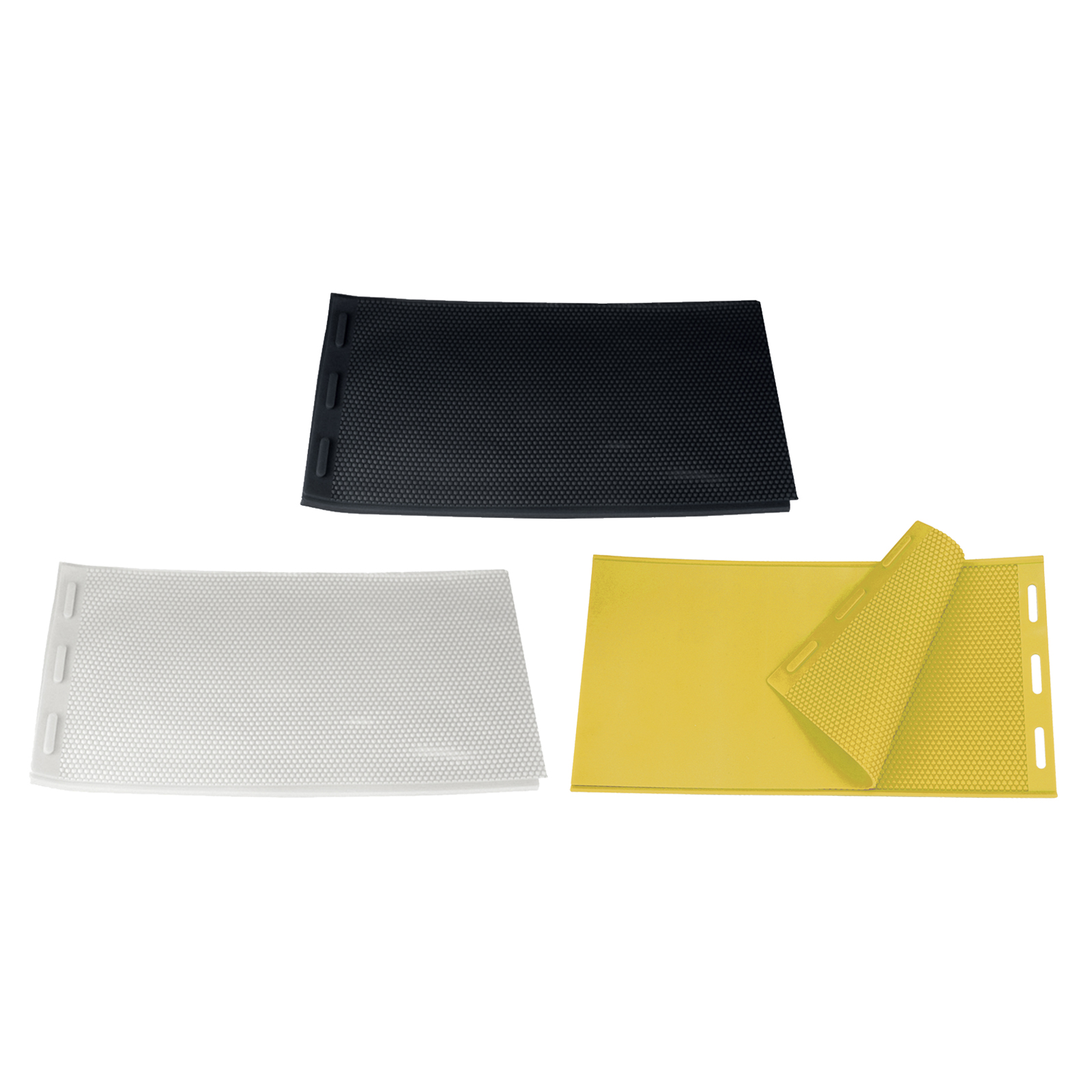 2 PCS Silicone Beekeeping Bee Hives Beeswax Foundation Sheet Beehive Beekeeper Equipment Tool Candle Making Durable