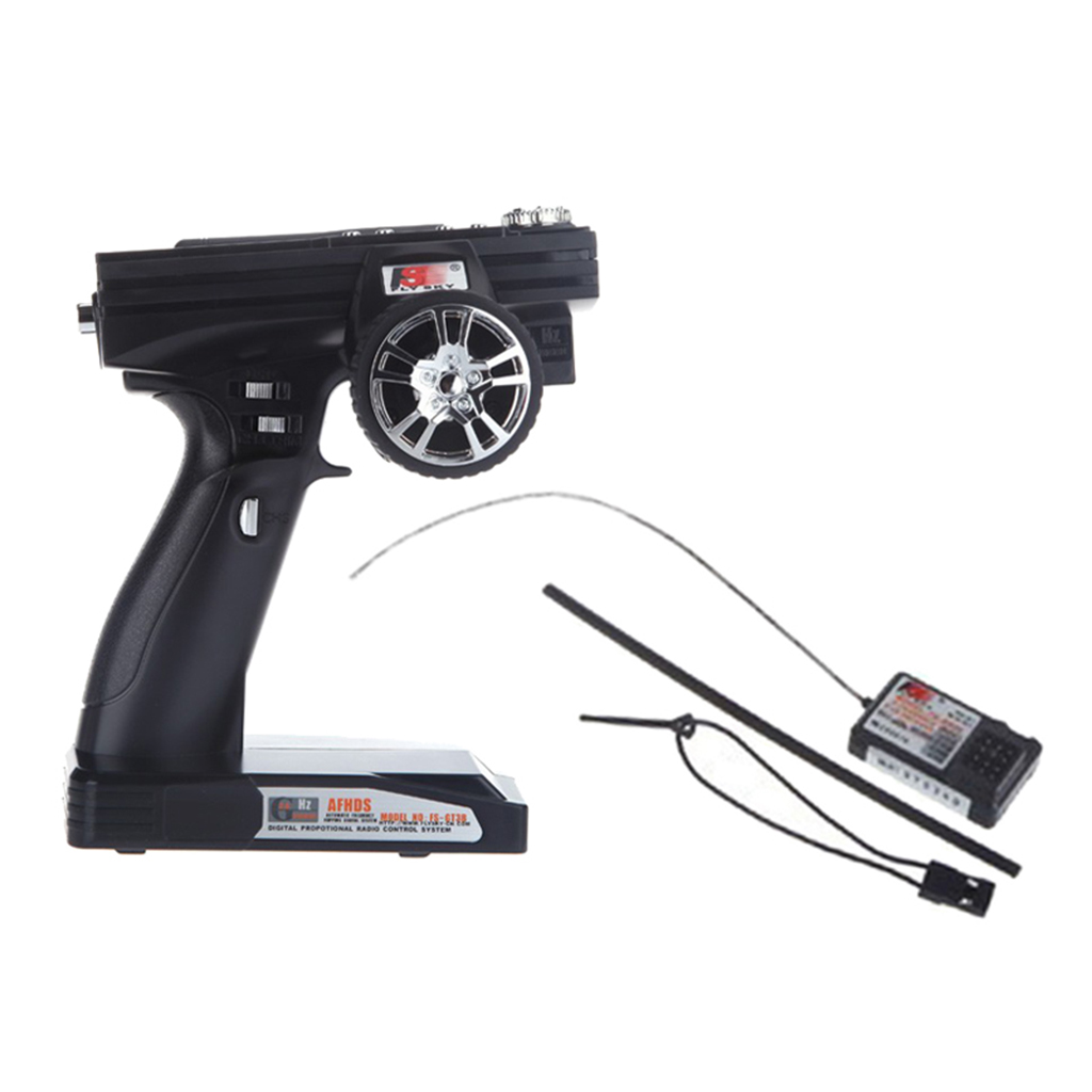 2.4Ghz 3CH FS-GT3B Radio Transmitter Receiver for RC Car Boat Vehicles