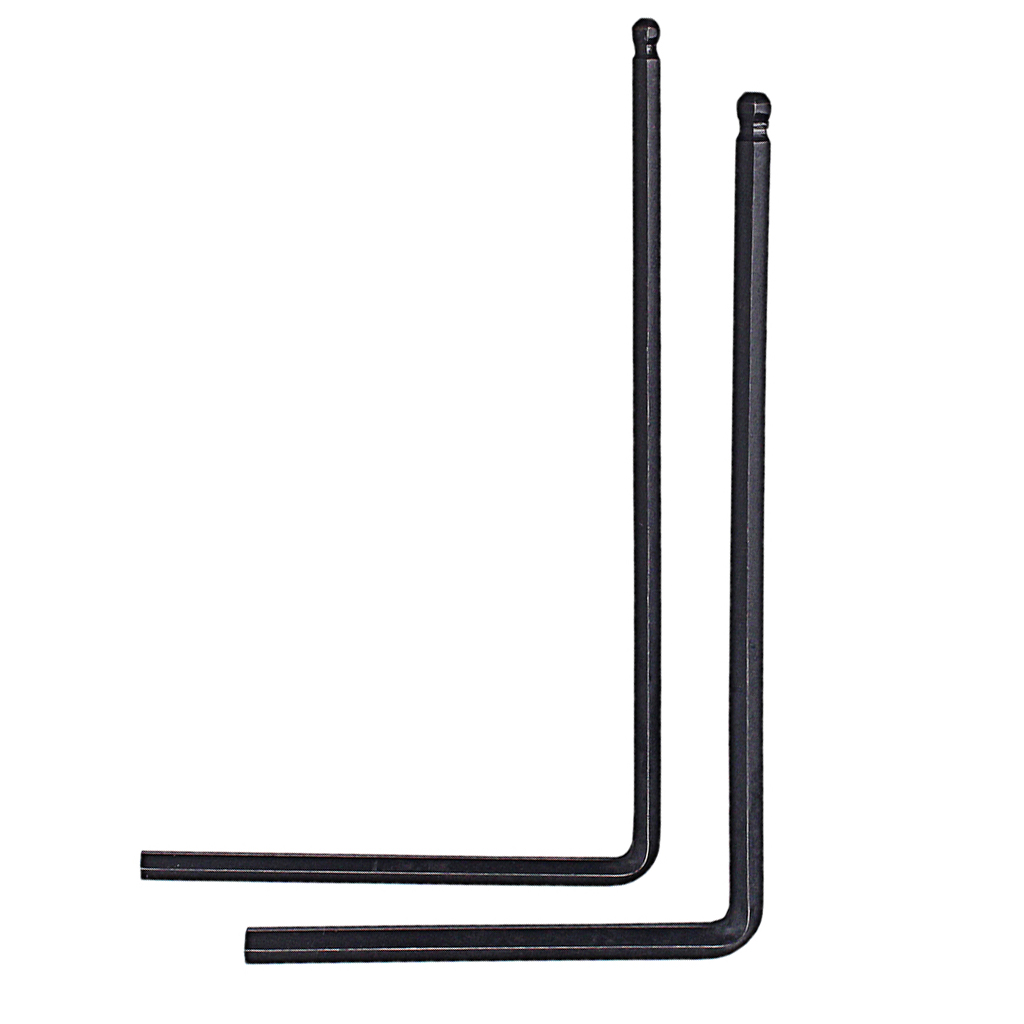 Pack Of 2 Electric Guitars Neck  Rod Hex Wrenches 5mm+4mm Ball End DIY