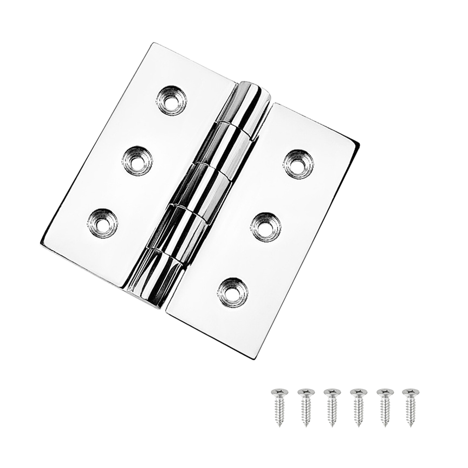 Mirror-Like Stainless Steel RVS Yacht Door Butt Hinge 4