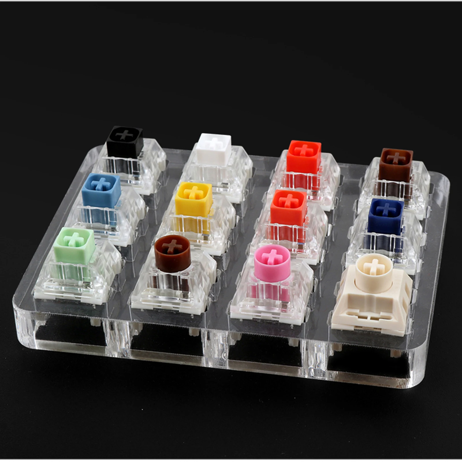 12 Keys Switches Tester for Kailh Box DIY, Professional Accessories