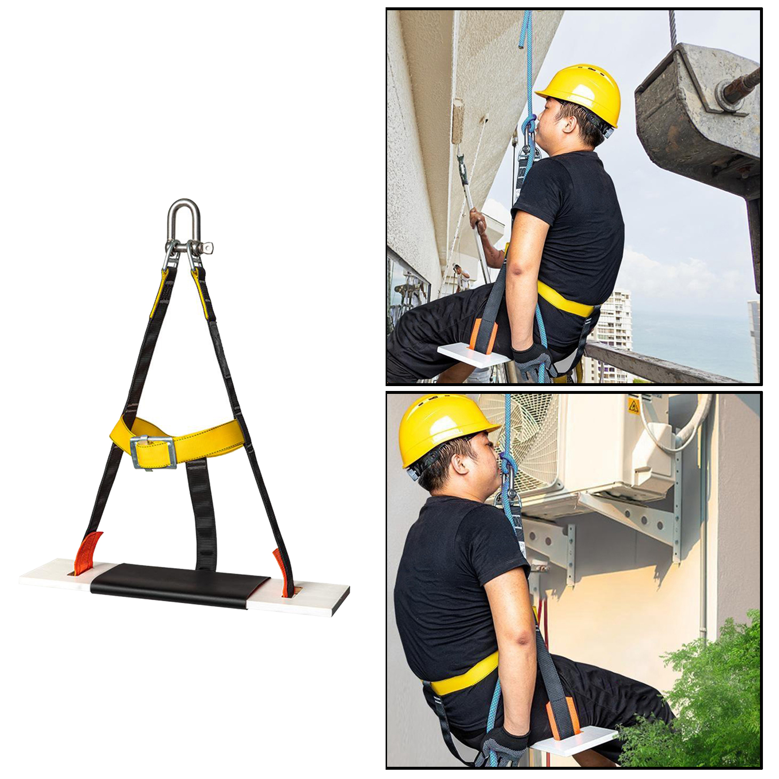 Climbing Harness, Safe Seat Belts for Tree Climbing Outdoor Training Caving Rock