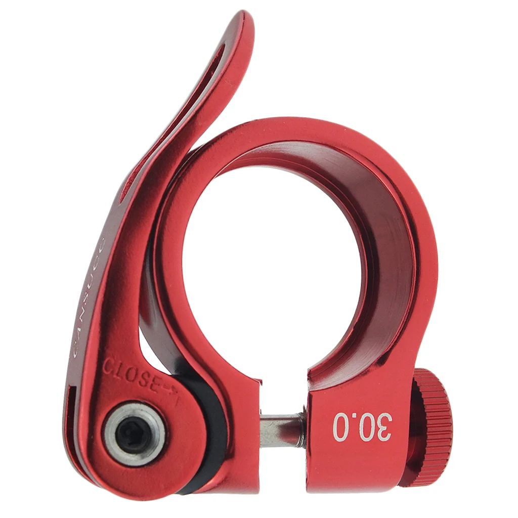 Bike Bicycle Seat Post Quick 30mm Saddle Post Quick Release Clamp Collar