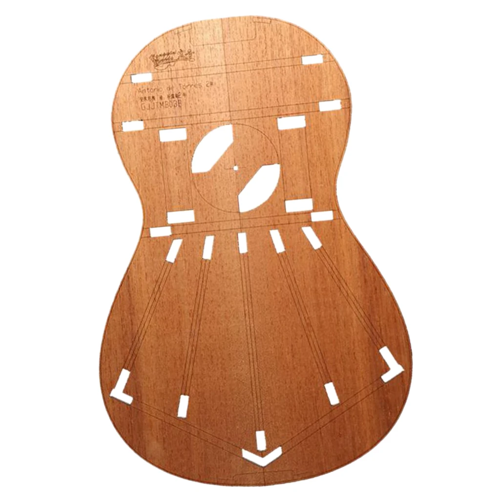 Classical Guitar Layout Template for Torres 2 - Guitar Building