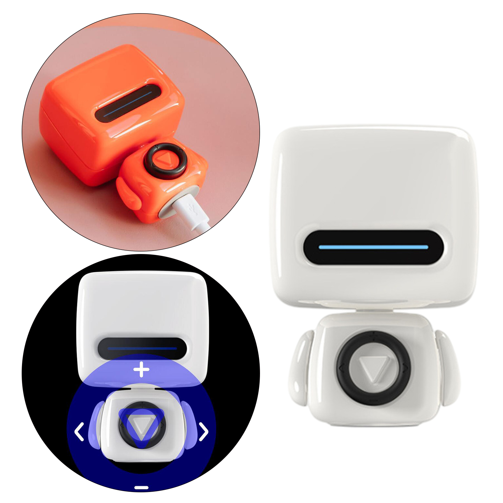 Portable Mini Robot Wireless Bluetooth 5.0 Speaker for Home Travel Outdoor