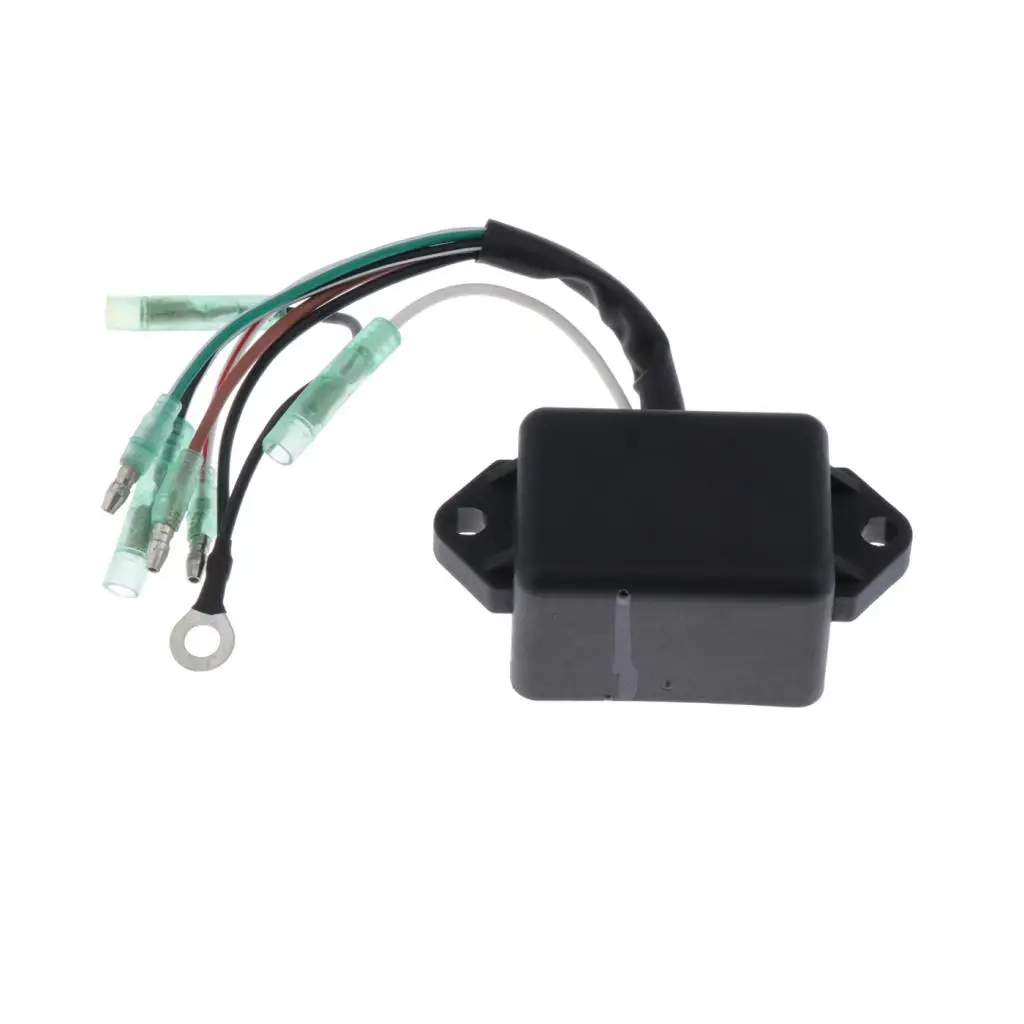 Boat CDI Unit Box Ignition Coil Spark Plug Wire For Yamaha 4-5HP Outboard Engine 6E0-85540-71 Boat Accessories Marine