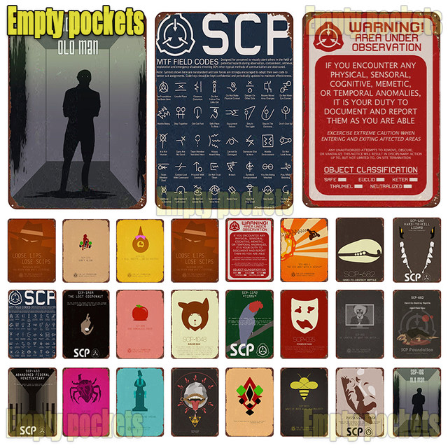 SCP MTF Field Codes by ToadKing07 Poster for Sale by