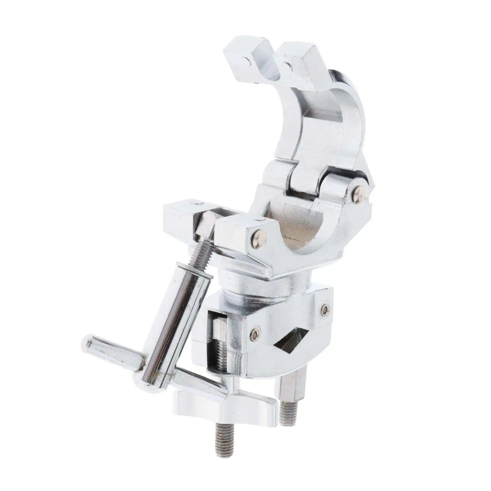 Zinc Alloy Bass Drum Mount Bracket for Percussion Accessories Drum Set Clip Clamp Holder Bracket Rod Percussion Drum