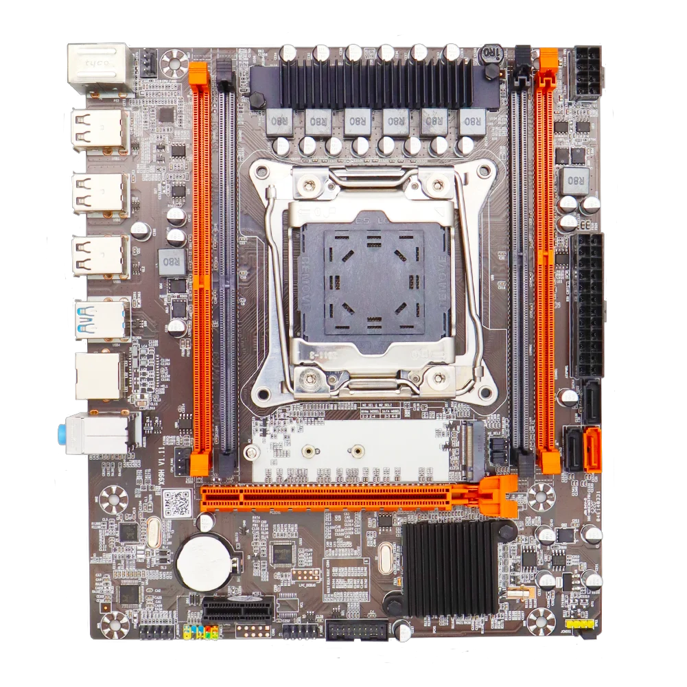 Placa-mãe para computador x99, lga 2011-3, soquete