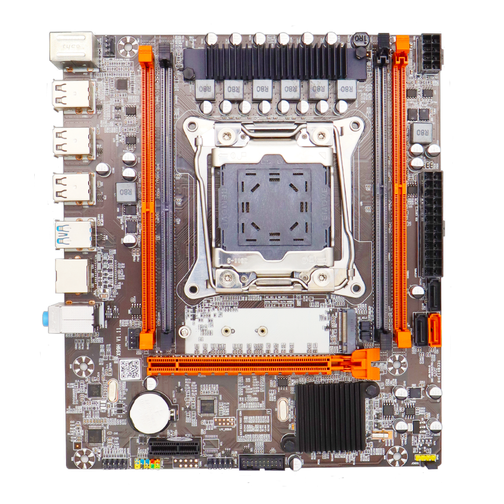 Placa-mãe para computador x99, lga 2011-3, soquete