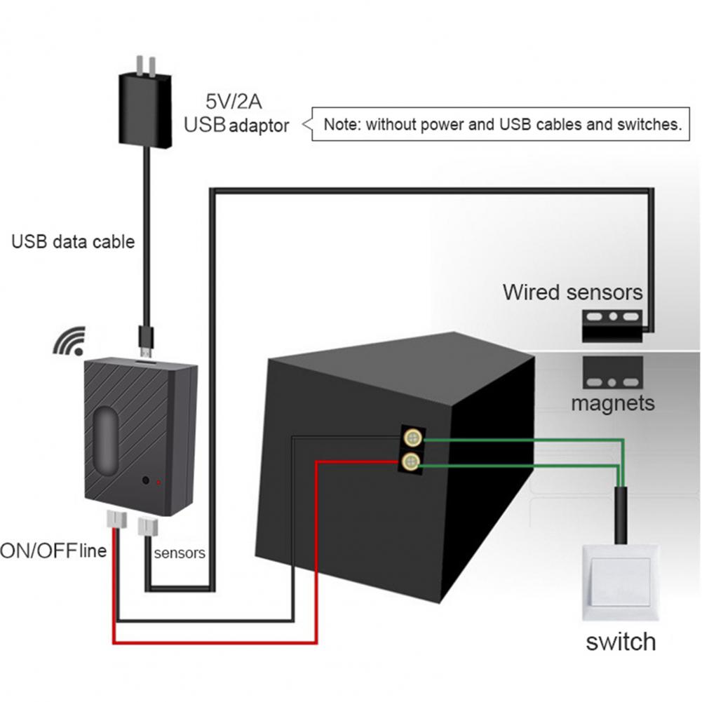 para porta da garagem supprot alexa eco google casa ewelink controle