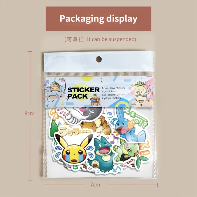Pokemon Pocket Pikachu HypeBeast Skateboard Sticker 