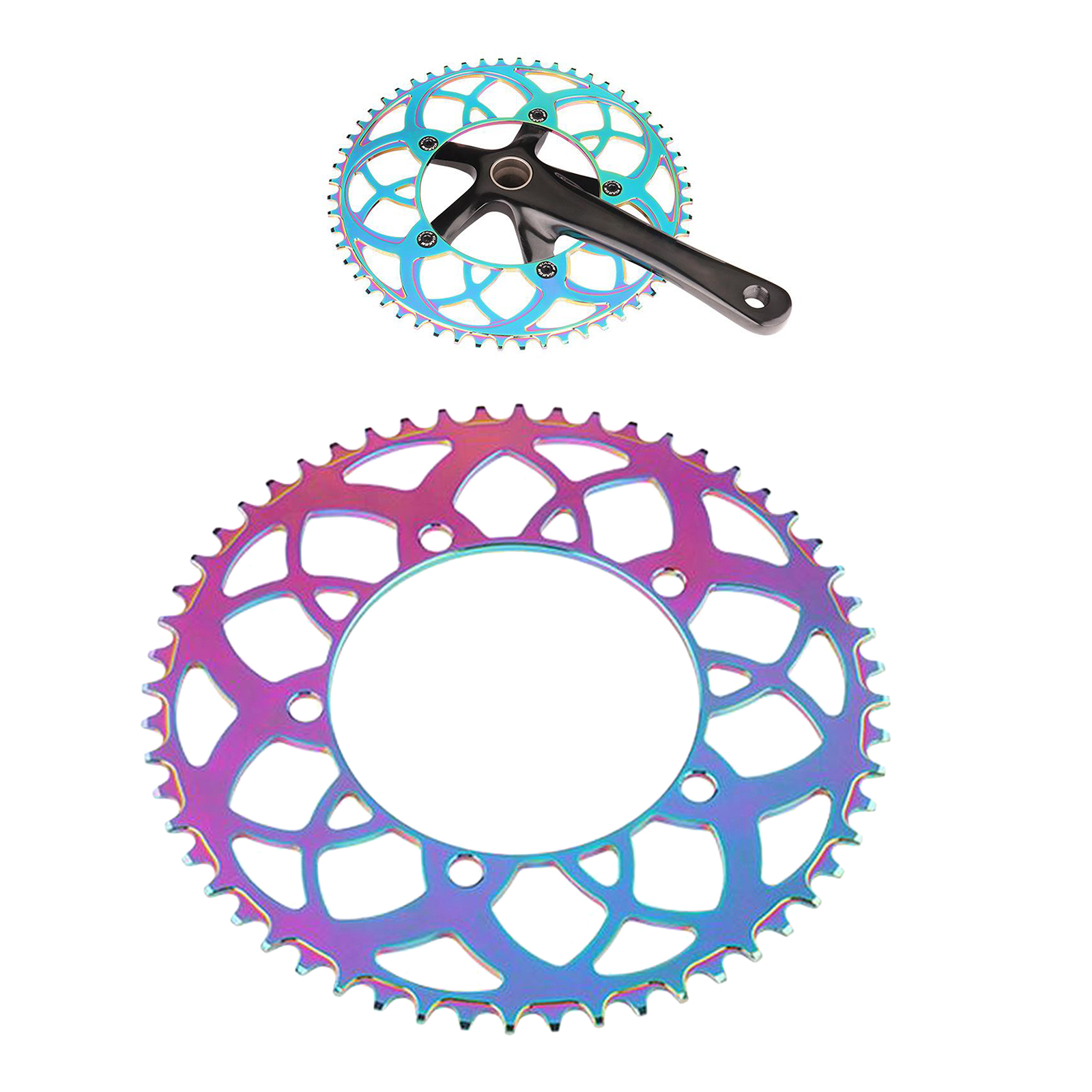 Ultralight Bike Chainring 54/56T 130BCD Chainwheel Repair Component Parts