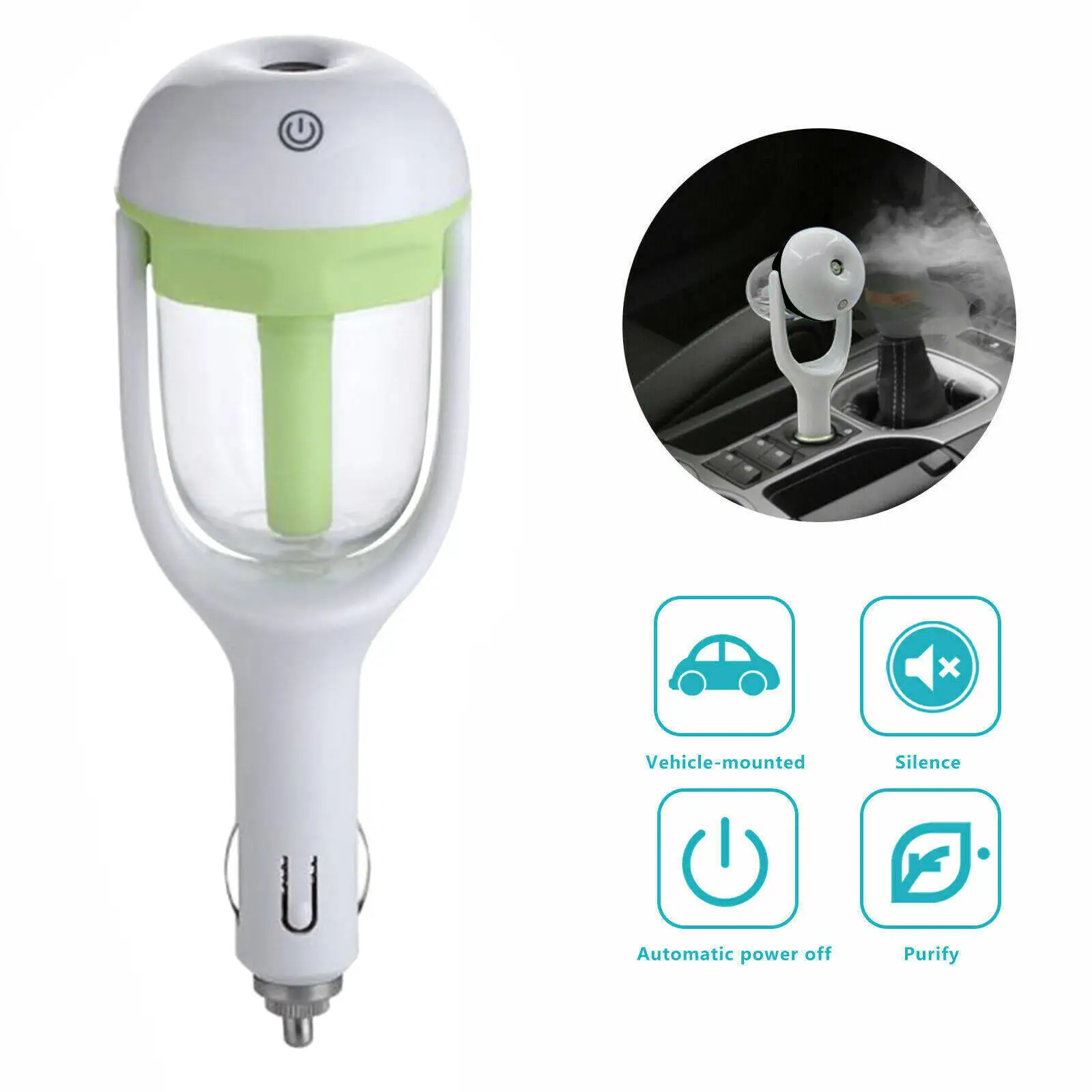 12V Car Air freshener Mini Car Humidifier Air Purifier Aroma and Essential oil diffuser car Aromatherapy Mist Maker