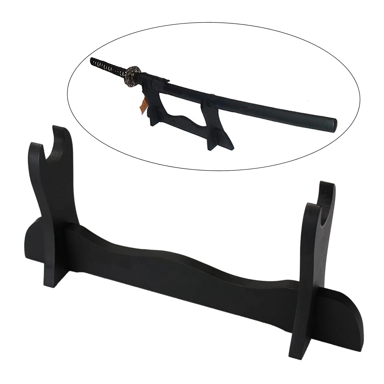 1pcs Acrylic Sword Table Display Holder Table Stand for Katana or Wakizashi