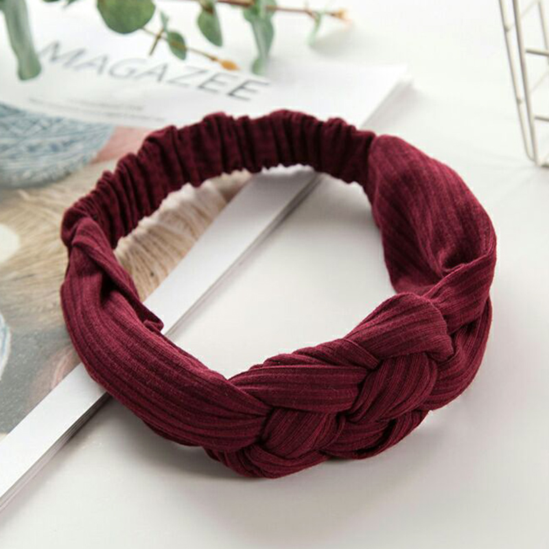 trançado bandana feriado étnico hairband acessórios para