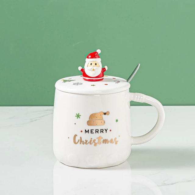 Christmas Calories Don't Count Print Cup Winter Party Coffee Mugs Dessert  Hot Cocoa Cake Handle Cup Xmas Gift for Family Friends - AliExpress