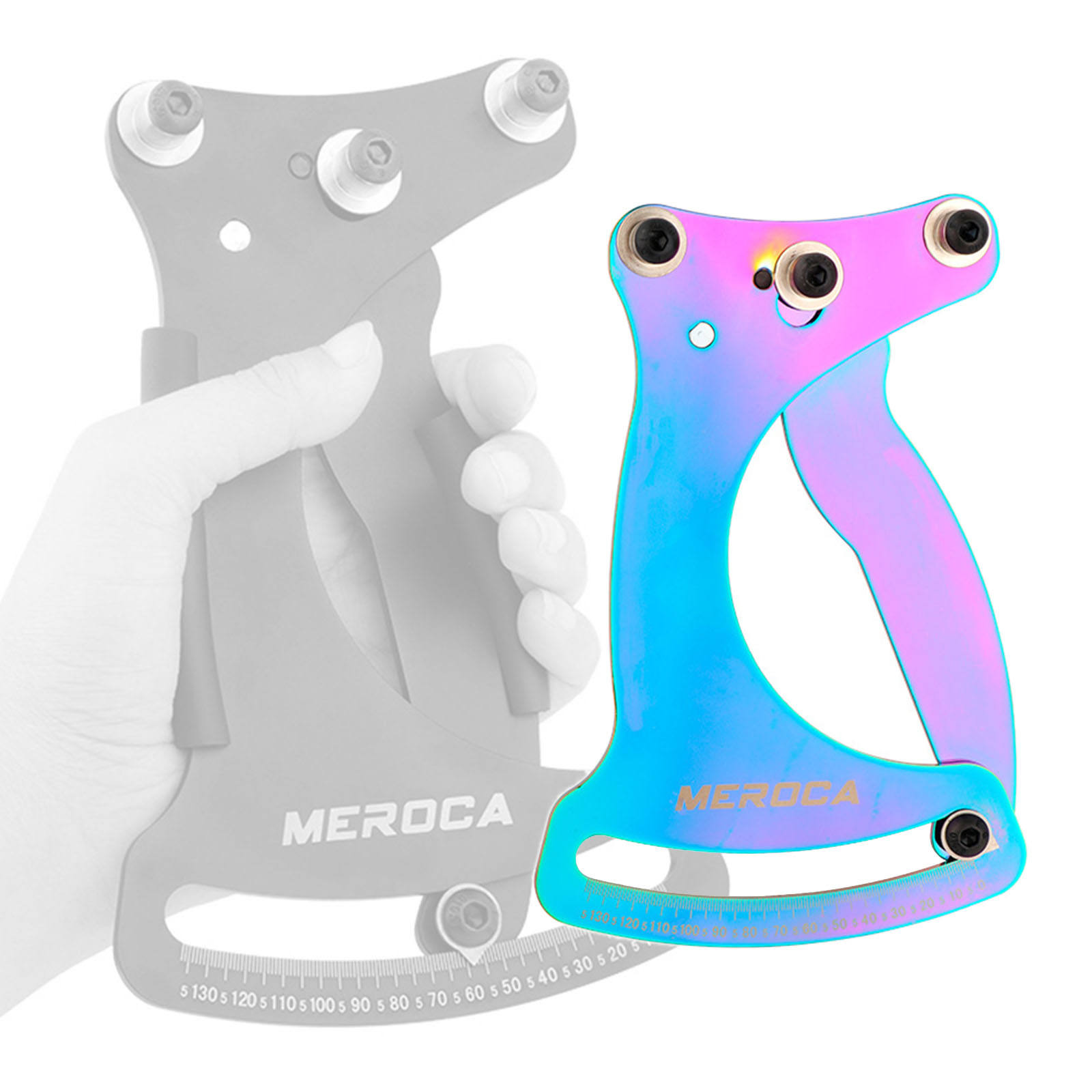 Tension Meter Tool Accessory Aluminum Alloy Metal Wheel Repair Bicycle Spoke Tension Meter for Calibration Cycling