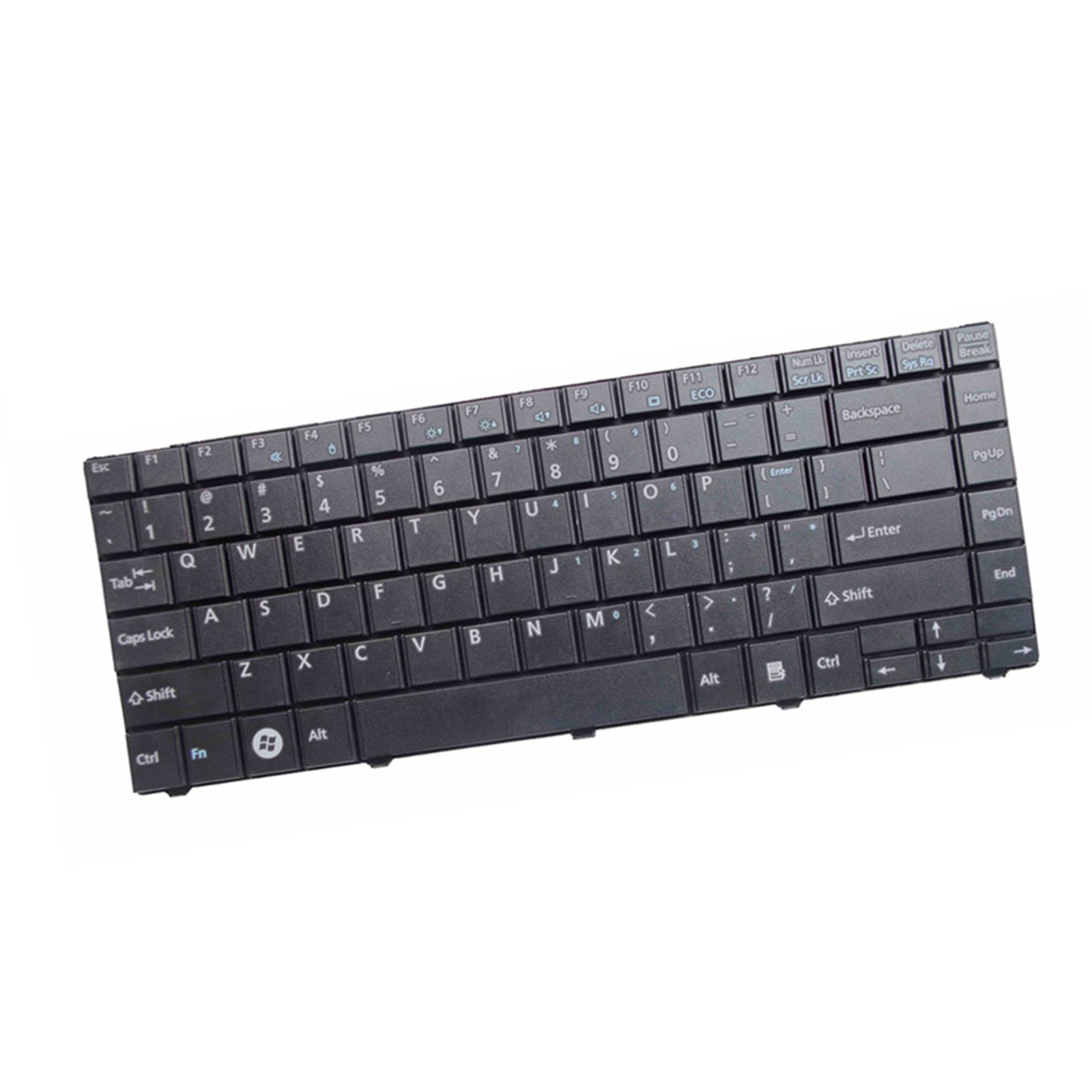 Laptop Keyboard Fits for Fujitsu Lifebook LH531 BH531 LH701 Replace Portable & Compact Tool