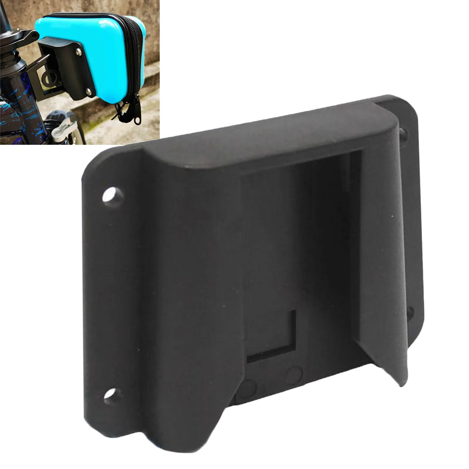 Bicycle pannier adapter holder for Brompton folding bicycle holder accessory