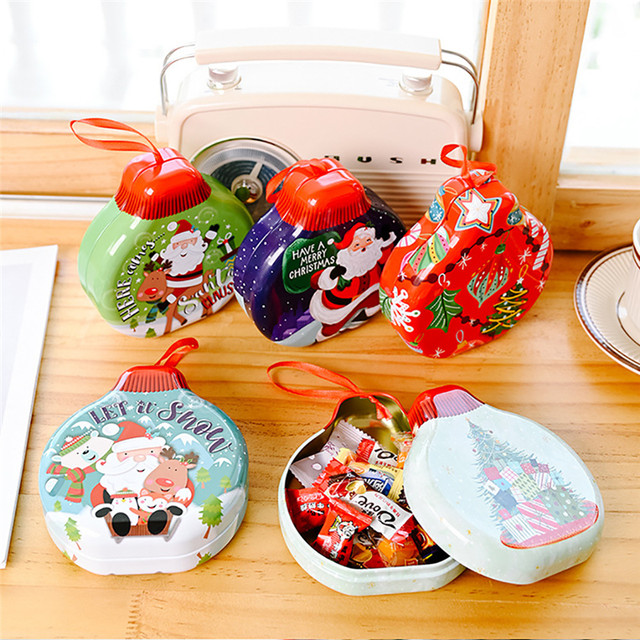 Christmas Round Storage Containers