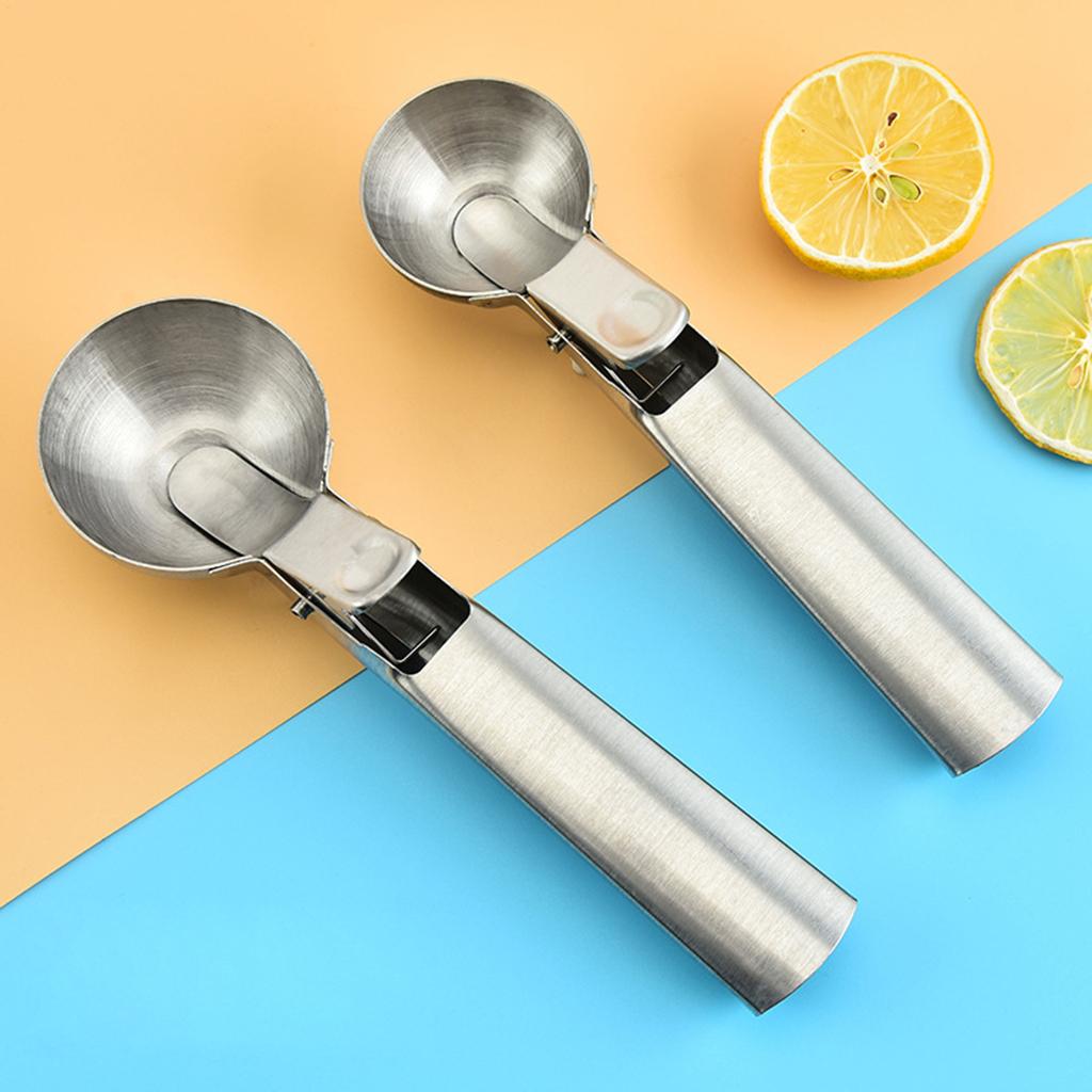 Fruit Ice Ball Spoon Water Melon  Non-Stick Digging Spoon Tool Cookie  for Family