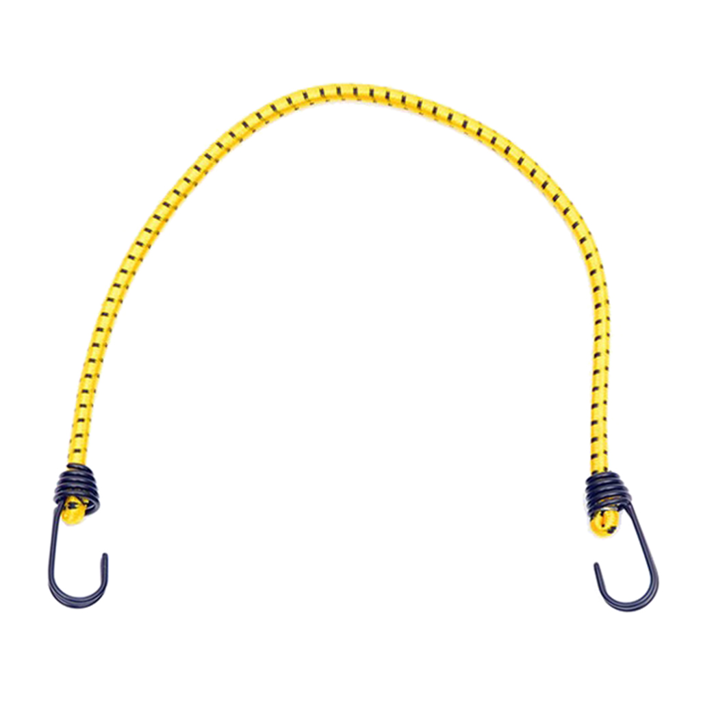 24'' Bungee Cord with Hook Latex Strong Elastic Luggage Rope UV Resistance Rack Cargo Camping RV Hand Carts Tie Downs