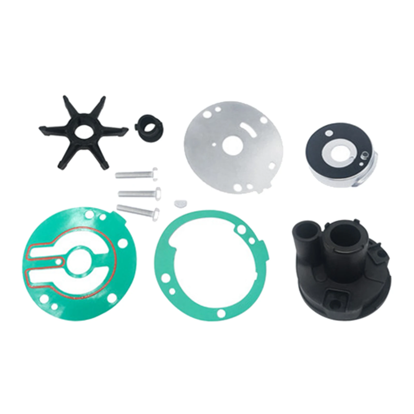 689-W0078 Water Pump Impeller Repair Kit for Yamaha 25HP 30HP 18-3427 689-W0078-04-00 689-W0078-06 Outboard Engines Replace