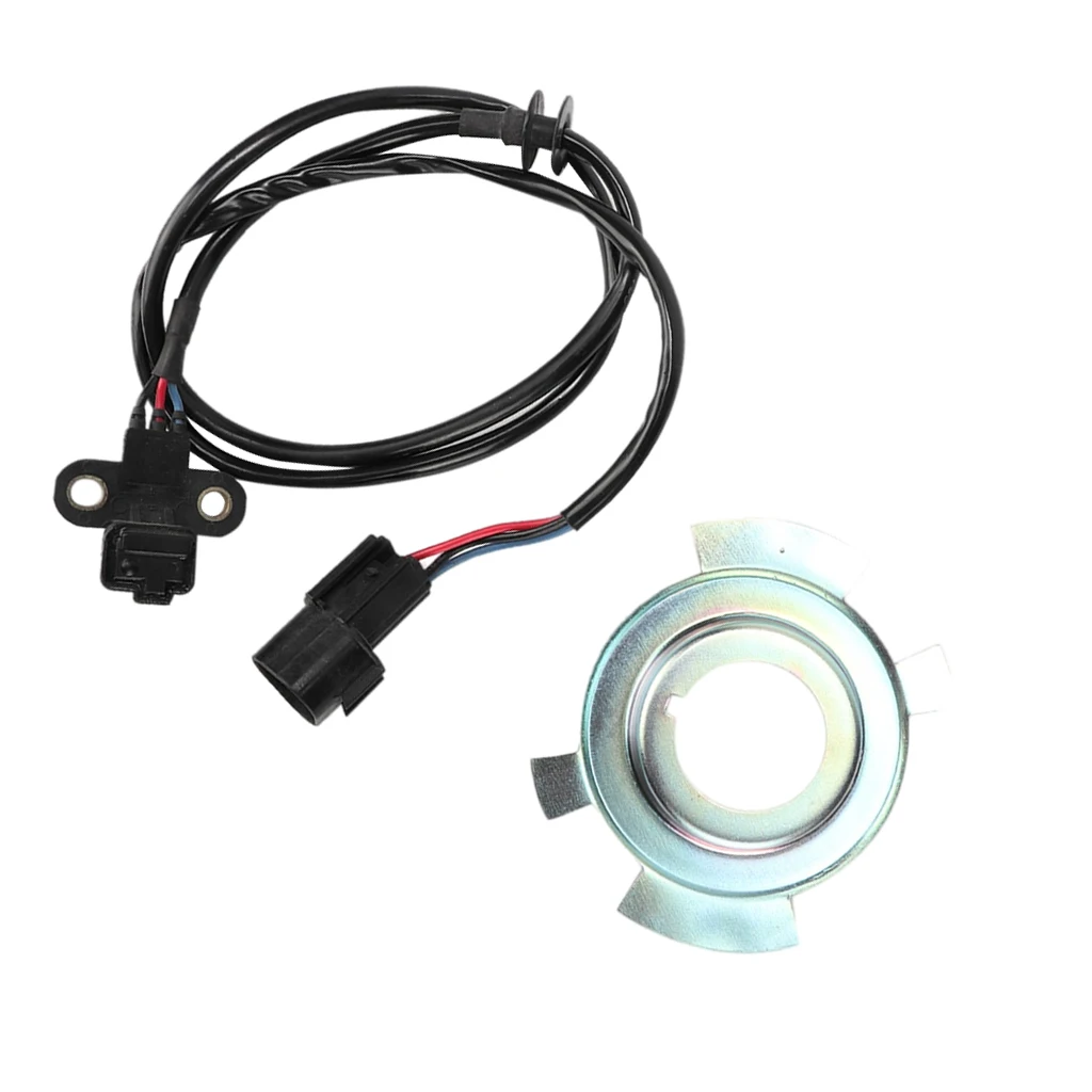 Crank Position Sensor with Vane Plate MD348238 MD342826, Durable Accessories