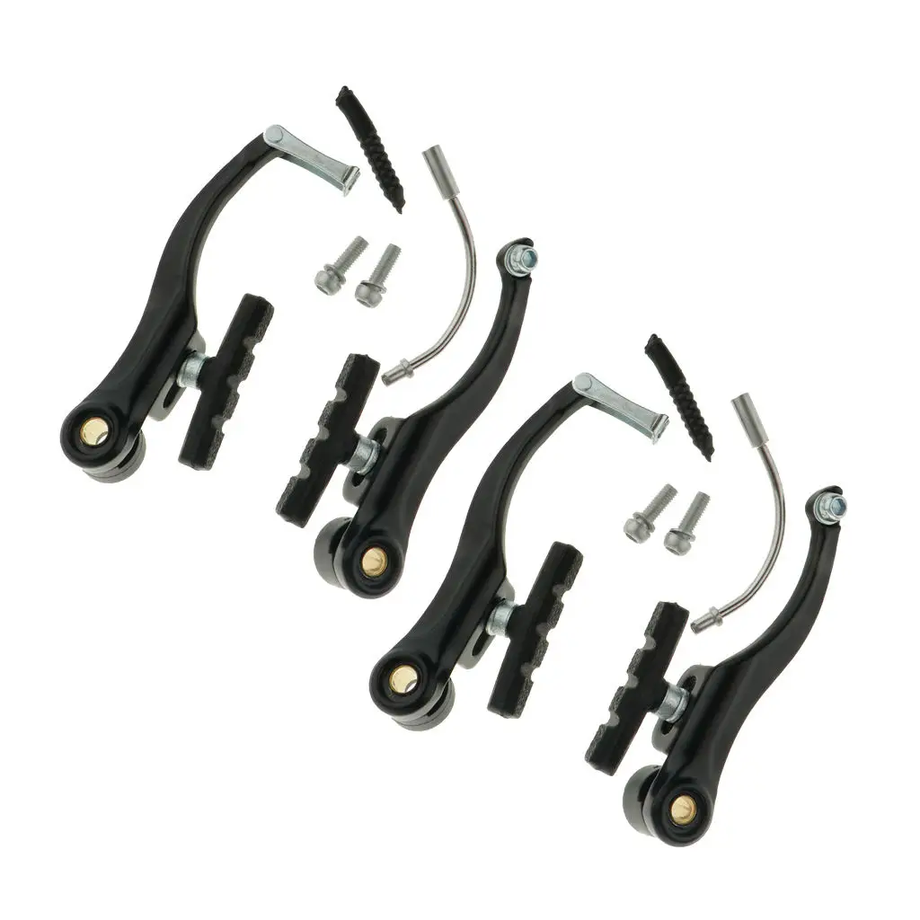 2pc Bikes V Brakes Bike Parts Front And Back with Platelets And