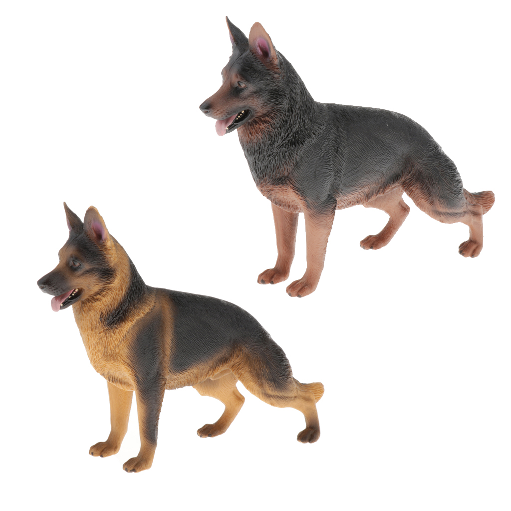 Brinquedo para Decoração de Casa Sala de Estar Realista Animal Brinquedo Figuras Quarto Escritório Decoração-selecione Cores Cão 1 Brinquedos e hobbies