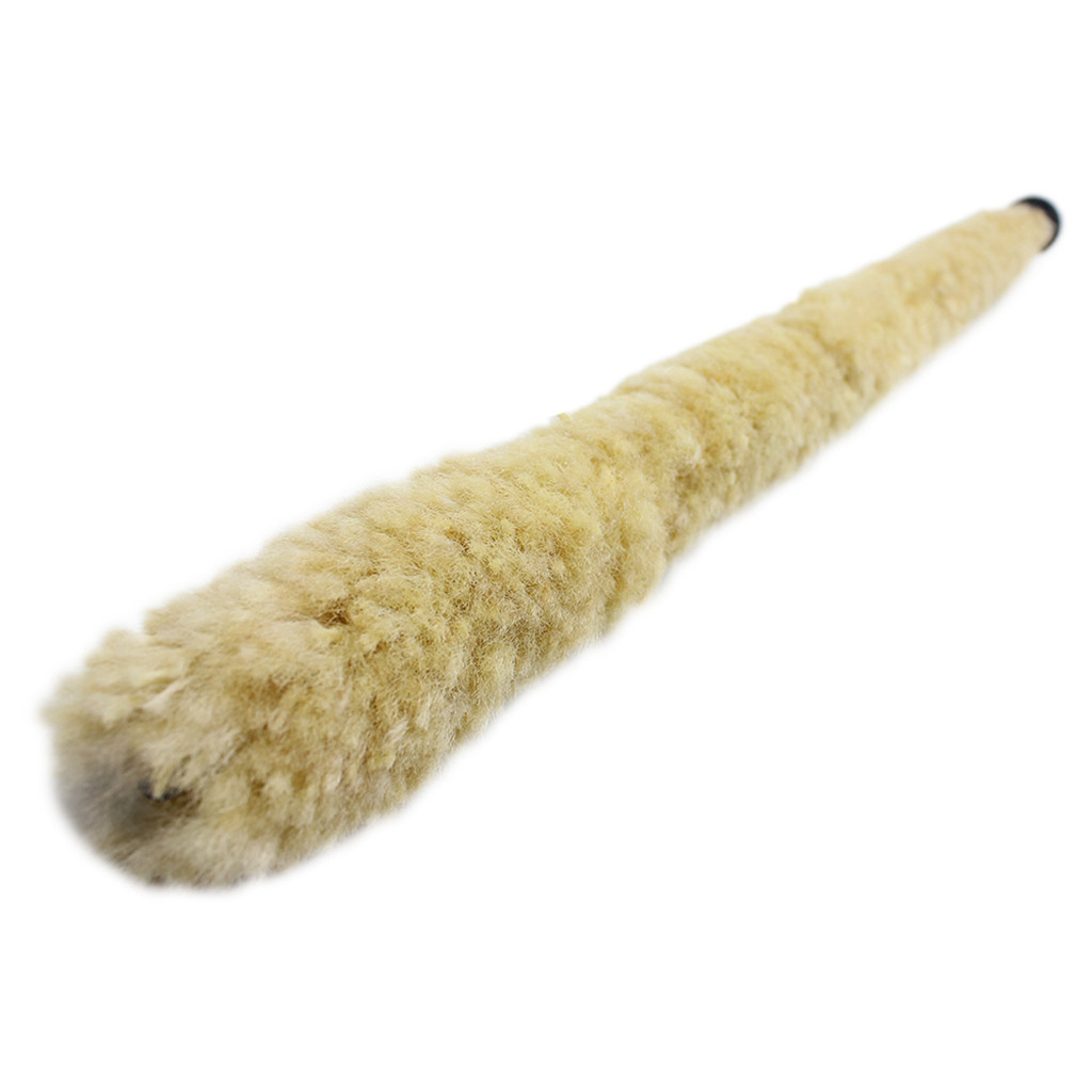 Yellow Durable Cleaning O-fibres Brush Cleaner Pad Saver For Tenor Saxophone