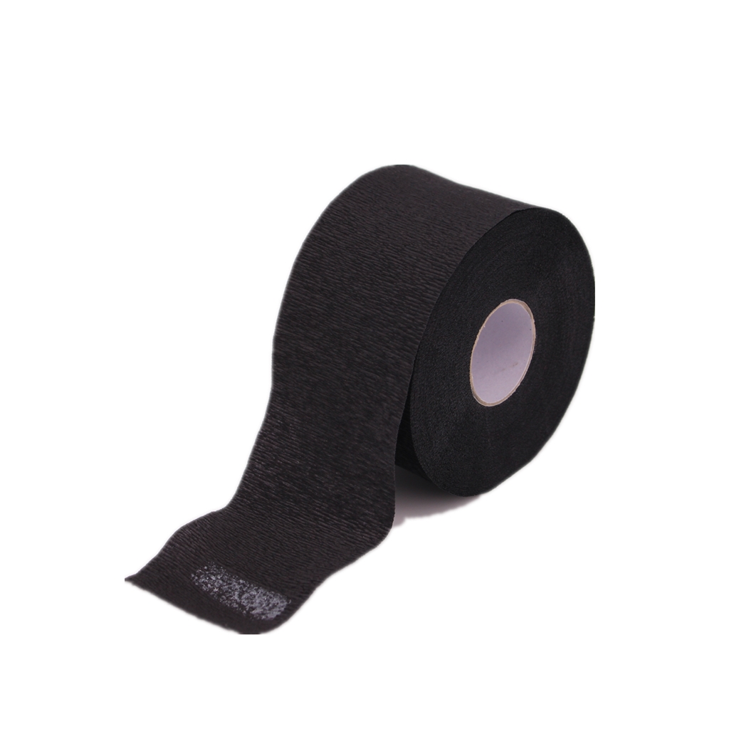 5 Roll/Bag Disposable Neck Strip Paper Collar Barber Shop Salon Cape Black