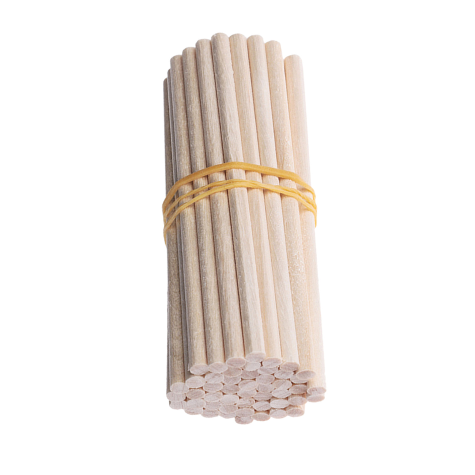100 Pcs Wood Craft Sticks Woodcraft Dowels Rods Projects Building Modeling