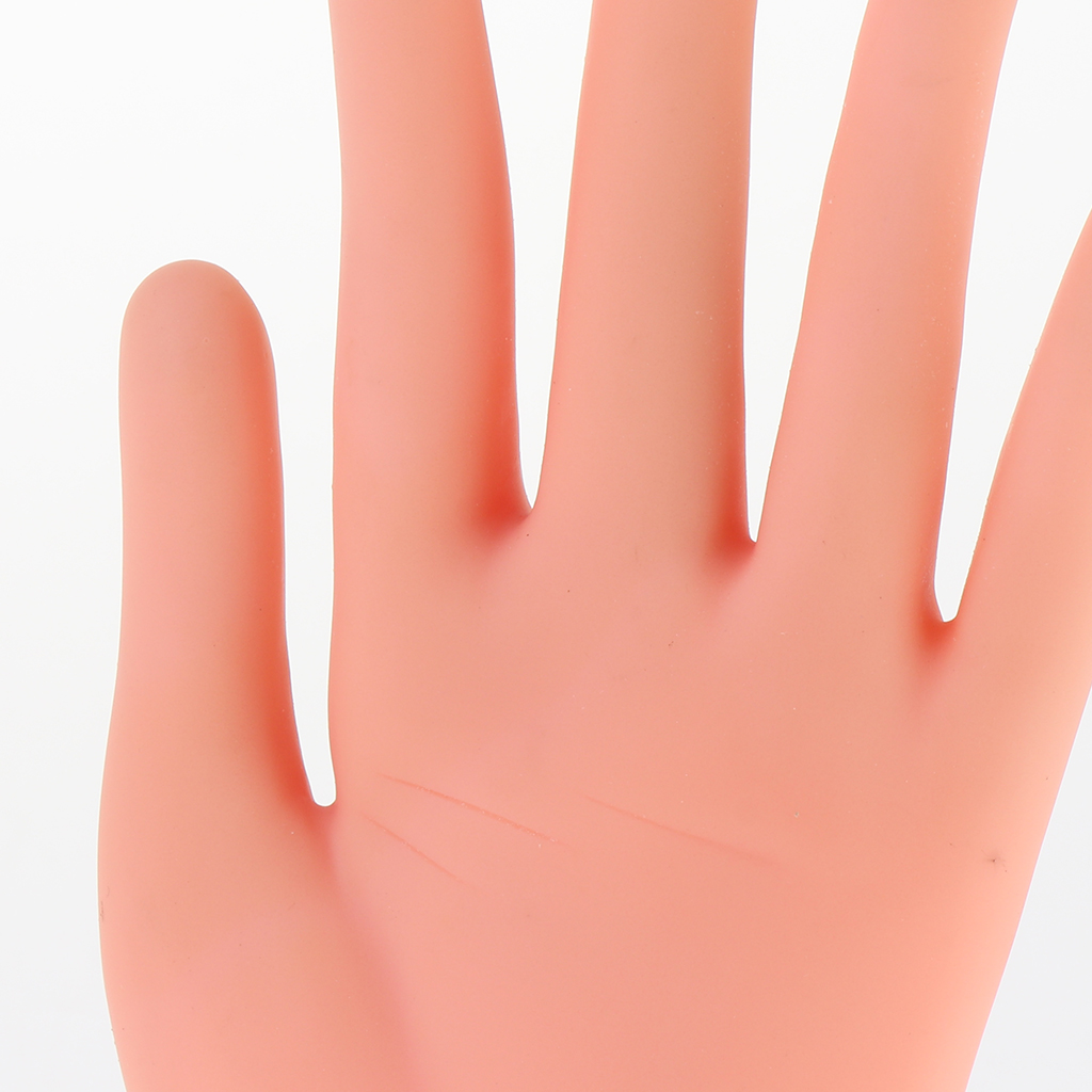 Professional Bendable Flexible Mannequin Hand Display Tool for Nail Art Training Practice DIY Nails Crystal Nails