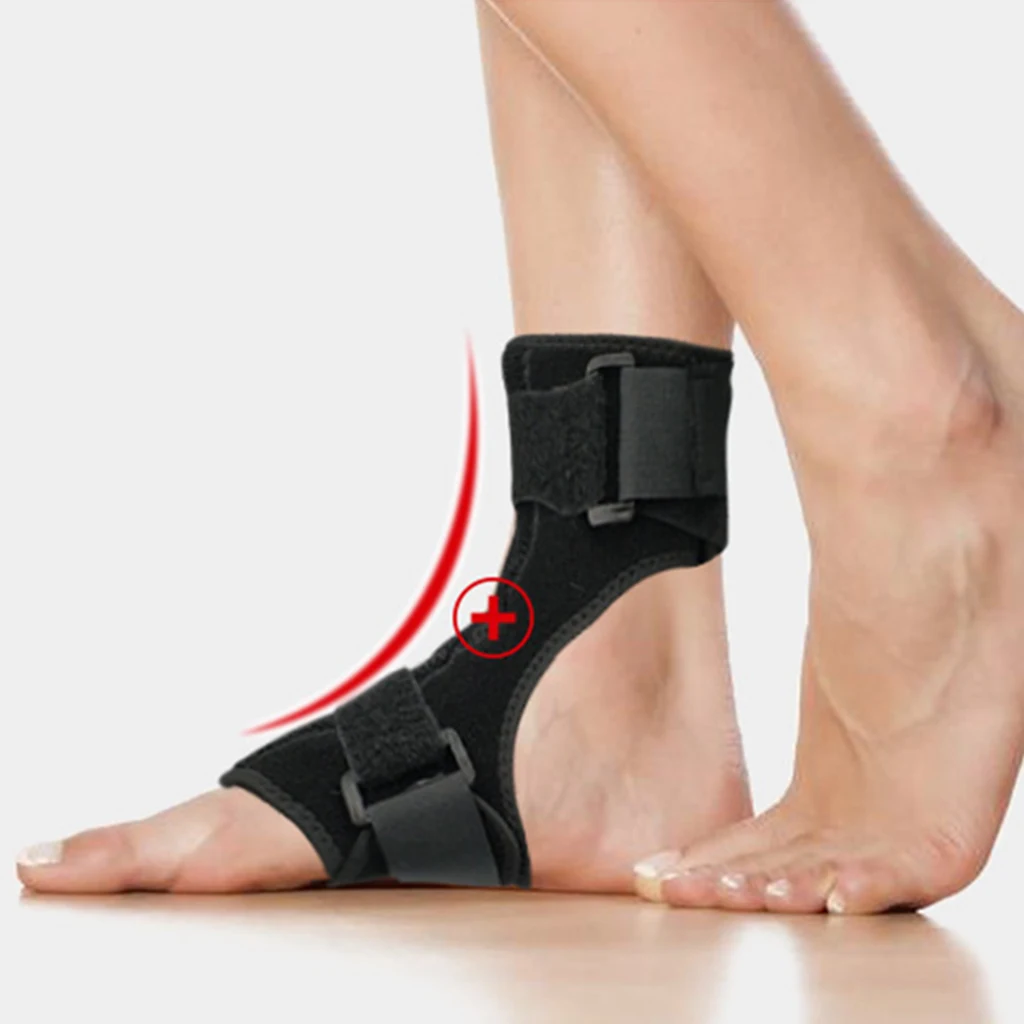 Adjustable Foot Drop Brace Ankle Support Sprain Plantar Fasciitis Tendonitis Sports Injury Fracture Splint Stabilizer
