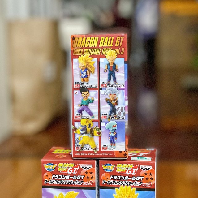 バンダイドラゴンボールactionfigure gt WCF3スーパー3悟空御殿ベイブ