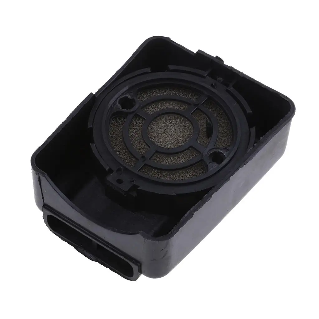 Black Plastic Motorcycle Air Cleaner Filter Box Replacement for 47cc 49cc Mini