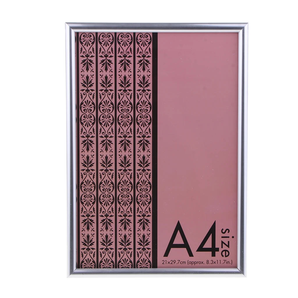A4 Quality Wooden Display Frame –Used for Diploma, Certificate, Photo ,Artwork ,Picture ,Documents ,Poster Frame